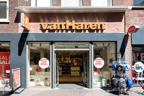 DELFT, THE NETHERLANDS - JUNE 29, 2019: Van Haren branch. Van Haren is a  Dutch shoe retailer and part of Deichmann Group, Europe's largest shoe  retailer. Stock Photo | Adobe Stock