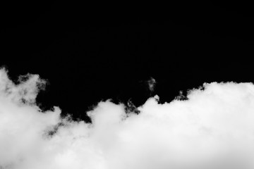Wall Mural - clouds isolated on white background. clipping path.