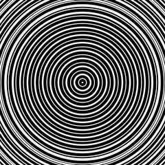 Poster - Hallucination. Optical illusion. Kaleidoscope. Twisted illustration. Abstract futuristic background of stripes. Sphere-shaped structure. Vector.