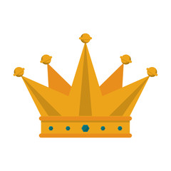 Sticker - crown king luxury jewel cartoon