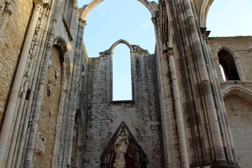 Wall Mural - Carmo Convent in Lisbon, Portugal