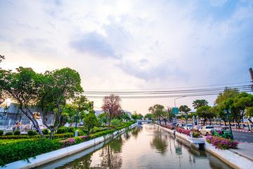 Canvas Print - Bangkok Canal.