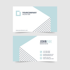 Wall Mural - modern simple business card template collection