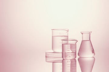 Wall Mural - assorted laboratory glassware equipment - image