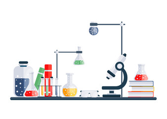 science vector illustration.