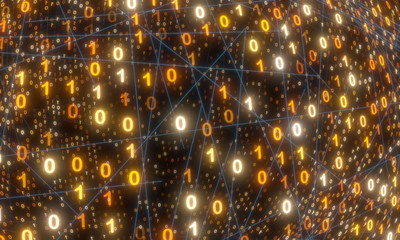 Software, web development, programming concept. Abstract Programming