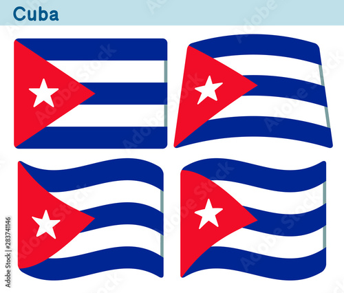 キューバの国旗 4個の形のアイコンデザイン Buy This Stock Vector And Explore Similar Vectors At Adobe Stock Adobe Stock