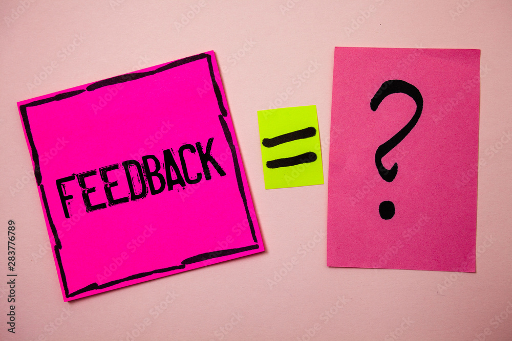 Word writing text Feedback. Business concept for Customer Review ...