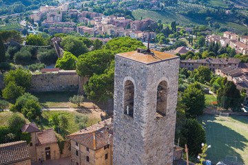 Canvas Print - tuscany landscape