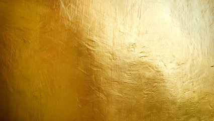 Gold shiny wall abstract background texture, Beatiful Luxury and Elegant