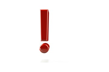 Fototapete - punctuation marks. with background, 3d image