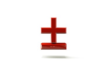 Fototapete - punctuation marks. with background, 3d image