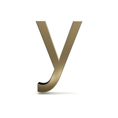 Fototapete - 3d letter collection with white background