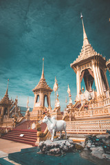 Royal Crematorium King Bhumibol in Bangkok Thailand