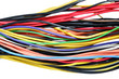 © damrong - Close up many Colorful electrical wires cables cord for use in various connections or about computers. Selective Focus.