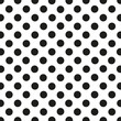 © Elnur - Seamless polka dot pattern. Black dots on white background. Vector illustration.