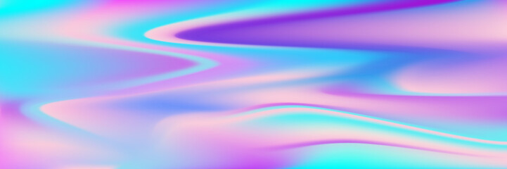 Aufkleber - horizontal abstract holographic texture design for pattern and background