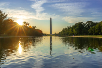 Canvas Print - Washington Monument in DC