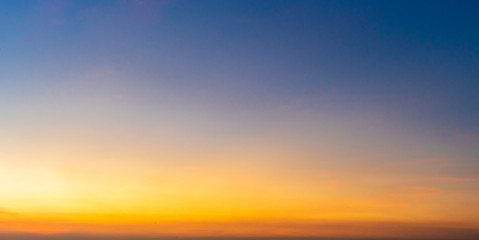 Wall Mural - sunset sky for background,sunrise sky and cloud at morning,nature for design art work.