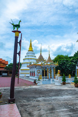 White pagoda in Nantaram temple