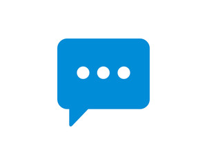 Poster - Chat icon vector