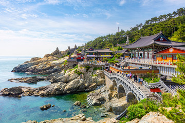 haedong yonggungsa temple in busan, south korea.