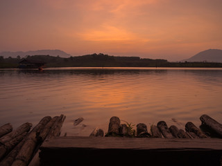 lake and mountain