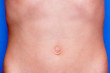© elenarui - Closeup of navel on her stomach
