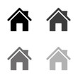 © veronchick84 - .Home - black vector icon
