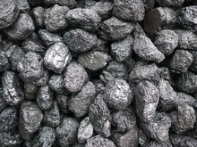 Closeup Of Mineral Coal Fossil Fuel Ready For The Furnace