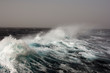 Sea wave in atlantic ocean during storm