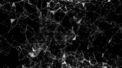 Poster - Modern background. Perfect to illustrate concepts of social networks, internet, communications, networking, etc.