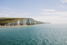 Beautiful Shot Of The Seven Sisters In East Sussex