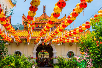 Sticker - Chinese temple in Malaysia