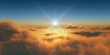 © aleksandar nakovski - heaven, sunset over the clouds