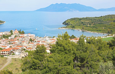 Wall Mural - scenery of Epidaurus town Argolis Greece