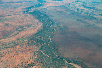 Sticker - Africa, East Africa, Kenya. The East African Rift System (EARS) is one the geologic wonders of the world.