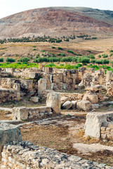 Sticker - Roman ruins of Bulla Regia, Tunisia, North Africa