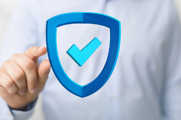 security data code digital in hand