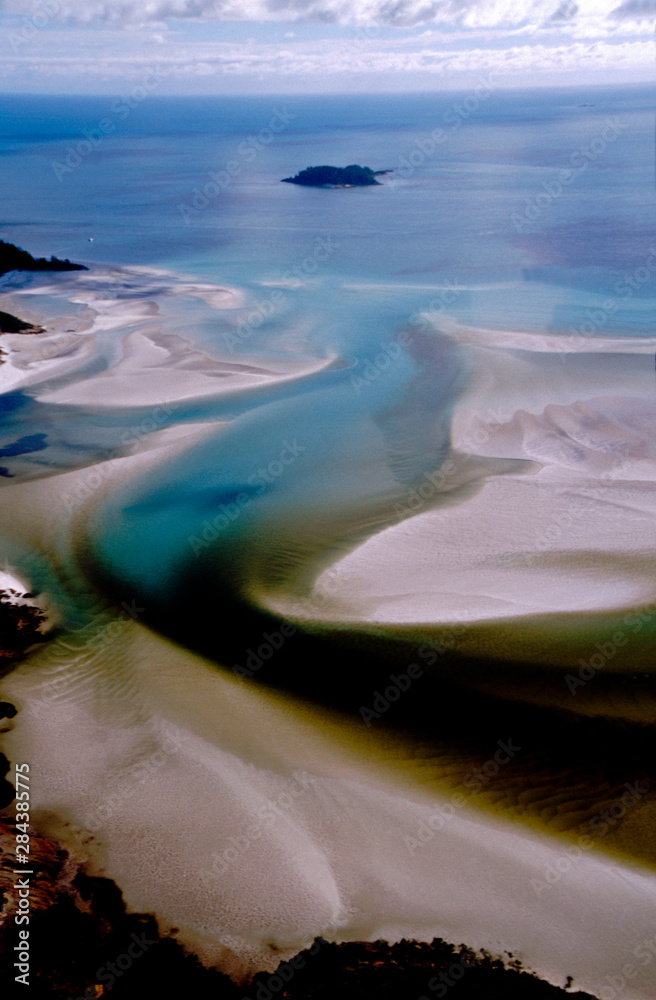 Australia, Queensland, The Whitsunday Islands, National Park. Hill ...