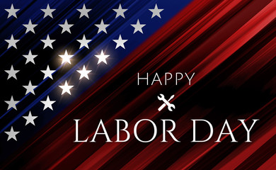 Wall Mural - USA Labor Day background