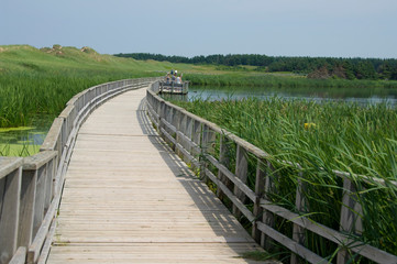 Sticker - Canada, Prince Edward Island NP, Maritime Plain National Region. Greenwich Peninsula, Cavendish Coastal dune area and wetlands.