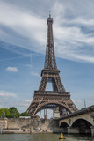 Fototapeta  - Eiffel Tower, Paris, France, Europe