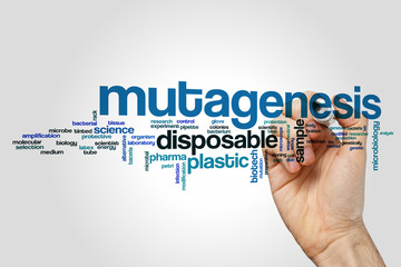 Poster - Mutagenesis word cloud