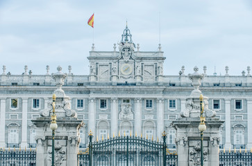 Wall Mural - Spain, Madrid, Royal Palace (Palacio Real de Madrid)