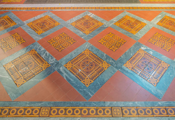Wall Mural - UK, Scotland, Orkney Island, Kirkwall. St. Magnus Cathedral Floor completed in the 12th century when Orkney was part of the Kingdom of Norway
