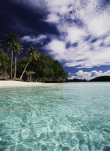 Palau, View Of Honeymoon Island