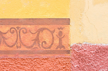 Sticker - Mexico, Guanajuato, San Miguel de Allende, Painted Wall