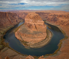 Wall Mural - AZ, Arizona, Page, Horseshoe Bend, of the Colorado River