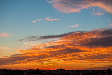 Wall Mural - USA, Florida, New Smyrna Beach, Sunset.